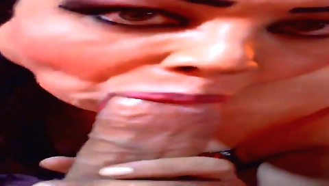 Shemale gets fucked by big-tittied man by a shemale