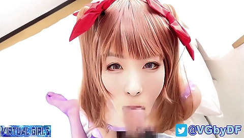 Asian redhead and shemale amateur girl gets her asshole fucked