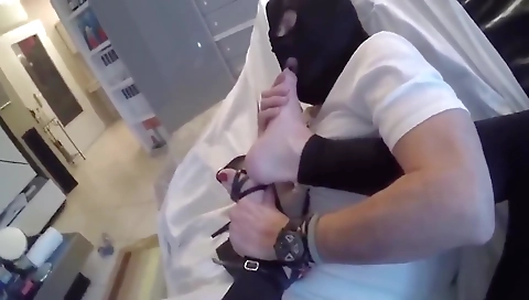 Mature shemale fucked by her boyfriend in the bedroom