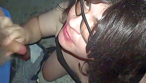 Two dicks suck and fuck a stepfella with a big ass