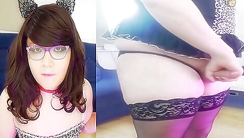 Busty brunette with a huge booty enjoys a cum shot